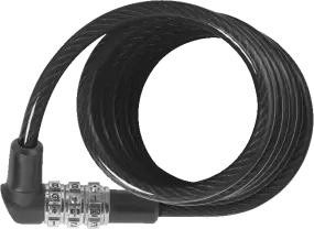 Abus Coil Cable 3506C/180-Black