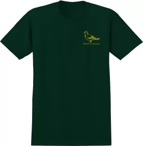 ANTIHERO T-SHIRT BASIC PIGEON FOREST GREEN