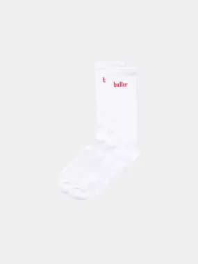 Butter Goods Basic Socks - White