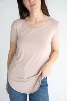 CJ's Favorite Scoop Neck Tee