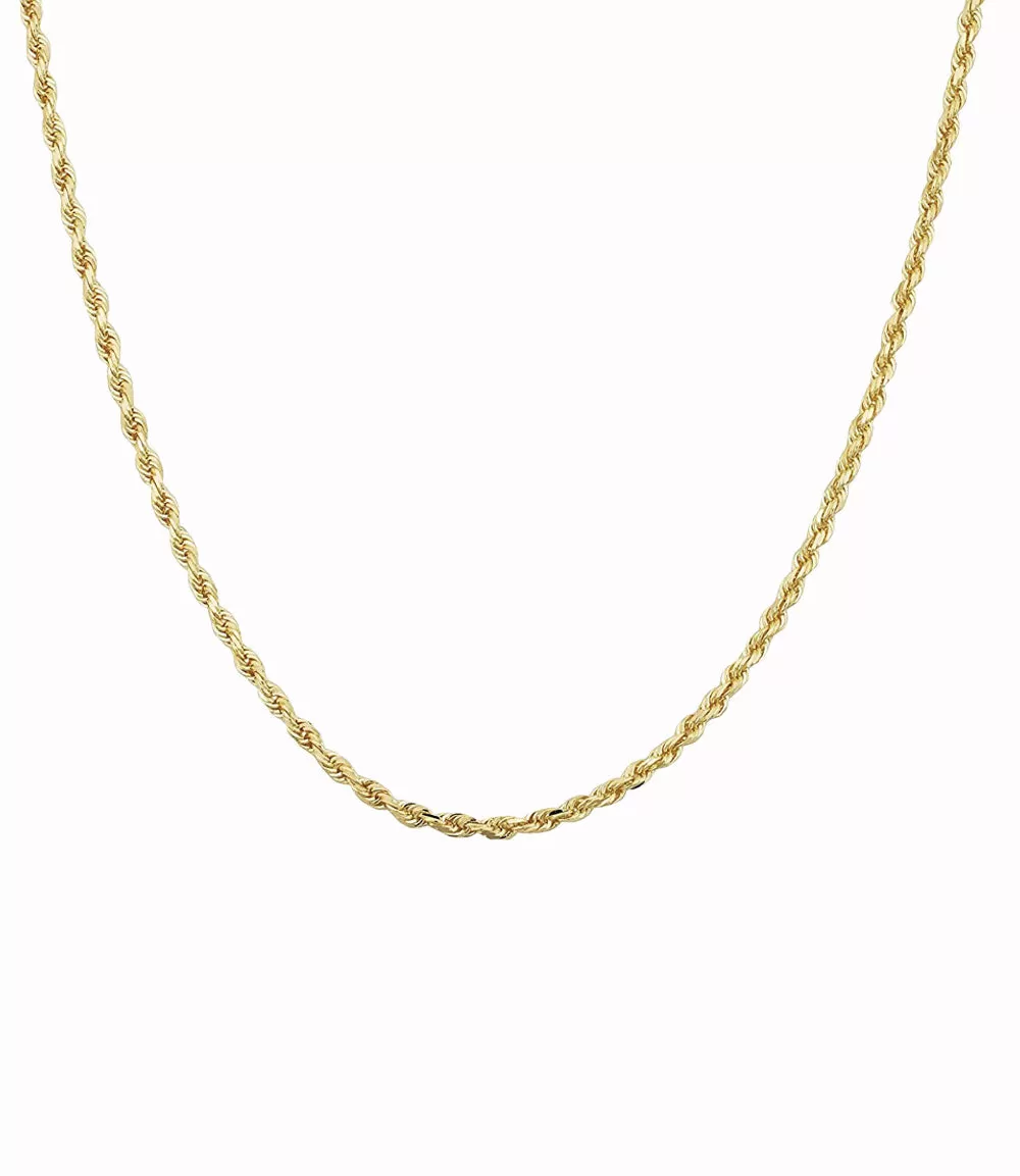 Diamond Cut Rope Chain