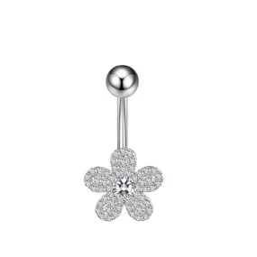 Flower Power Belly Ring