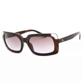 Guess GU7841 Sunglasses dark havana / gradient brown Women's