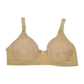 Soft Embroided Everyday Plus Size Bra D-Cup Bra For Women