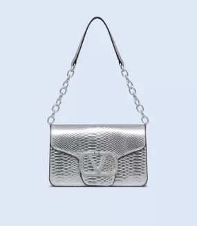 WB2688-SILVER-Women Trendy Bag